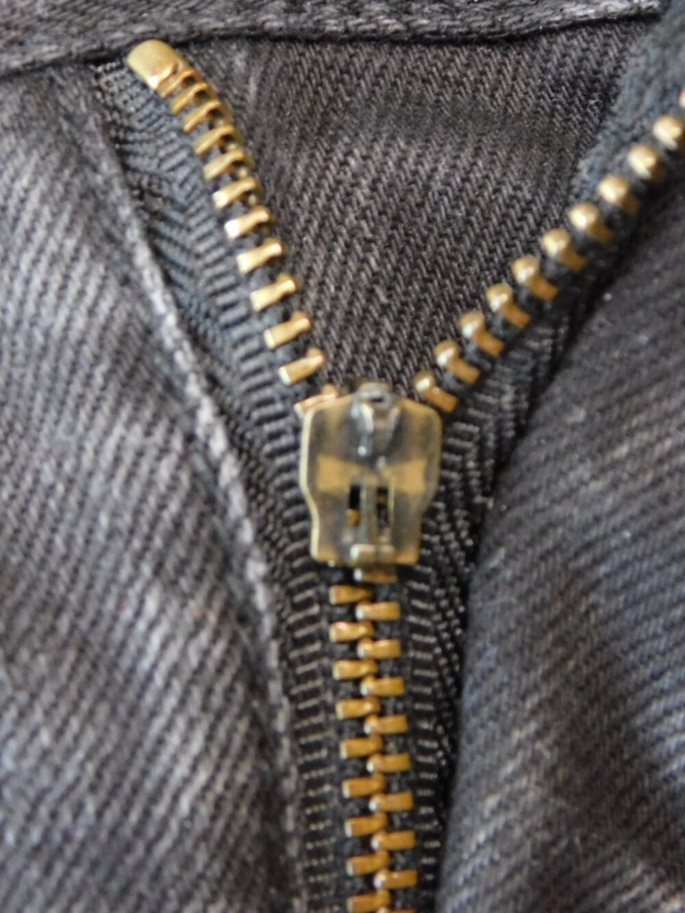 Saint Laurent D02 M/SK-LW Skinny Jeans | Black Washed | Zipper Pull Missing | 32 - Picture 8 of 10